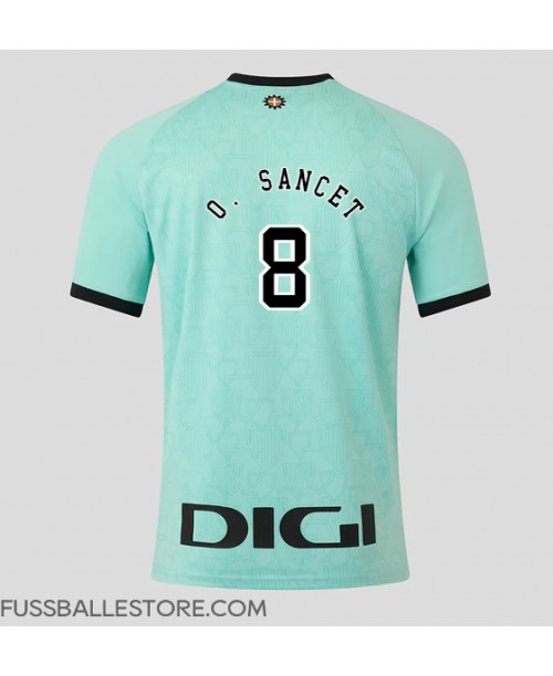 Günstige Athletic Bilbao Oihan Sancet #8 3rd trikot 2025-26 Kurzarm Günstige Athletic Bilbao Oihan Sancet #8 3rd trikot 2025-26 Kurzarm